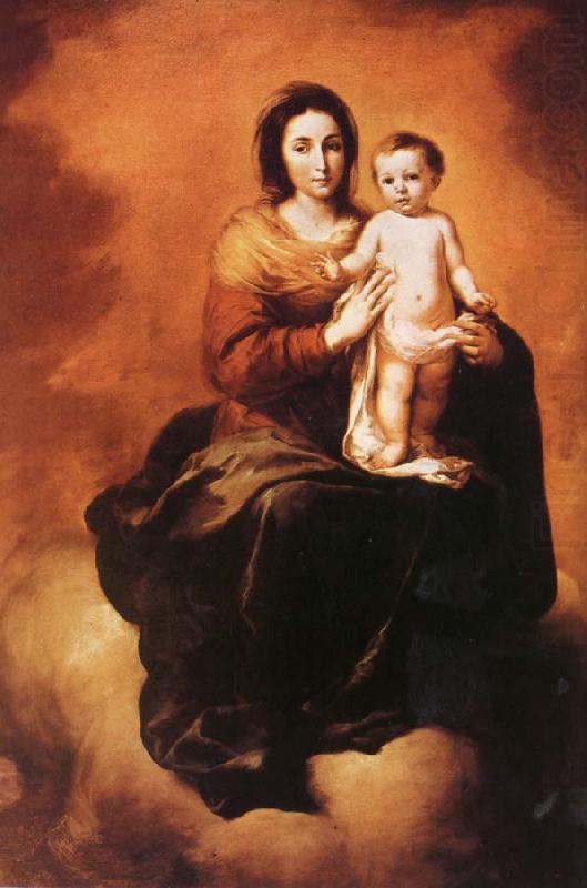 Bartolome Esteban Murillo Virgin and the Son oil painting picture